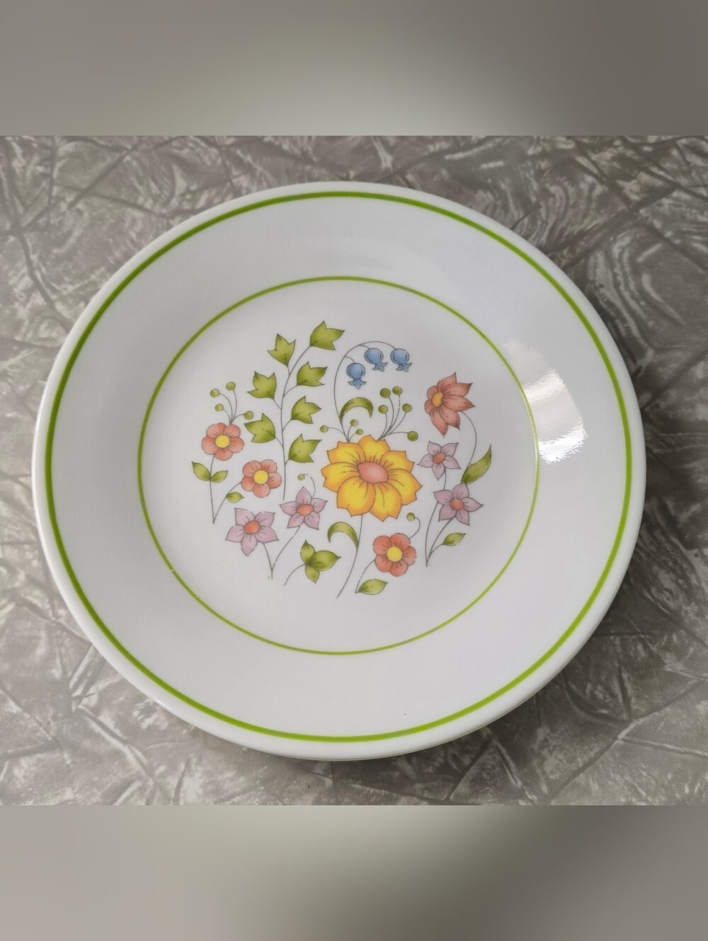 Corelle Spring Meadow Bread & Butter Plates Corning Dessert Appetizer Set Of 3